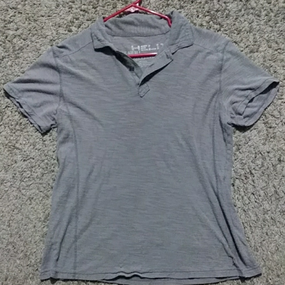 Men's collar shirt Beige Helix